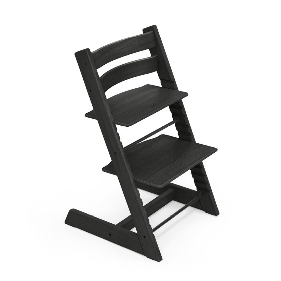 Jedálenská stolička Stokke Tripp Trapp Oak Black