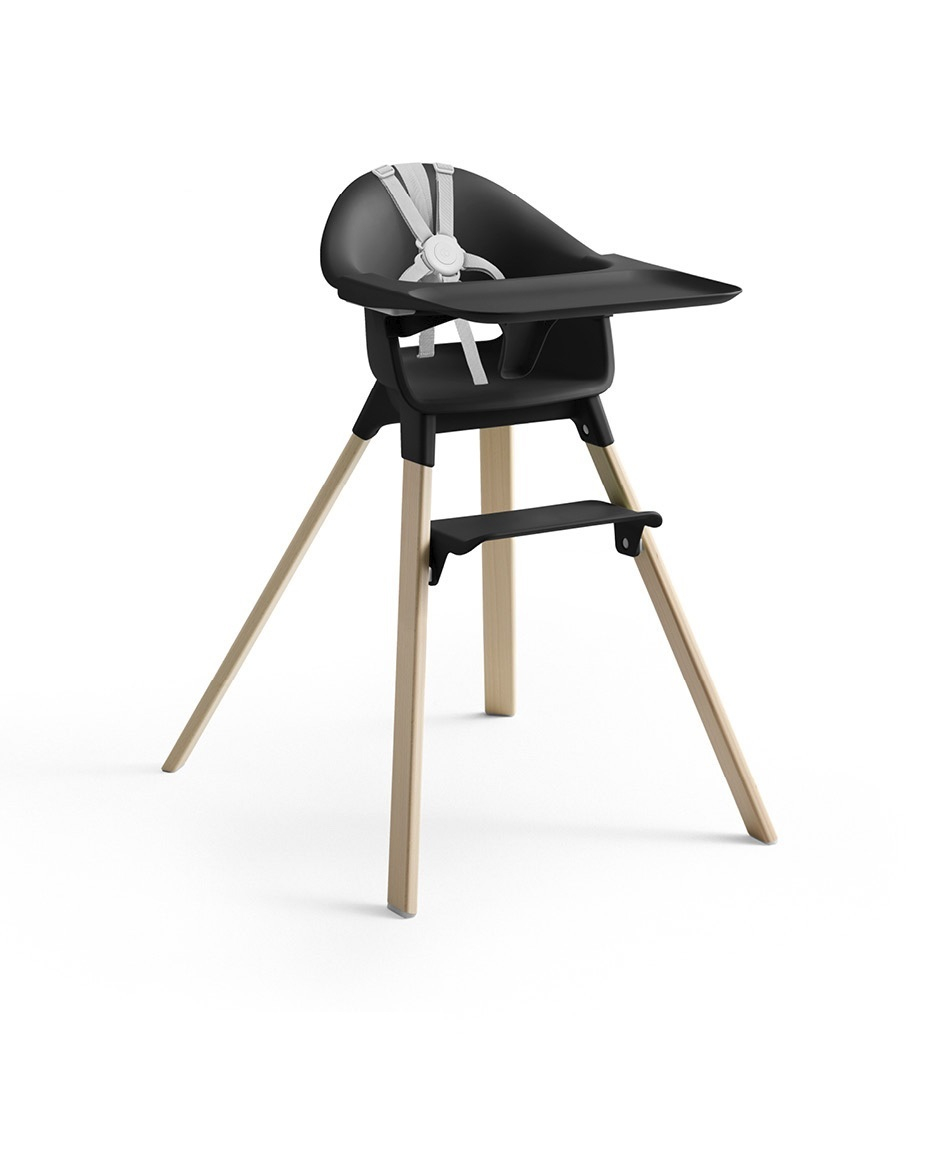Jedálenská stolička STOKKE Clikk Black Natural