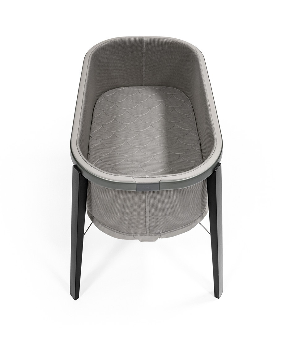 STOKKE Snoozi postieľka - Graphite grey