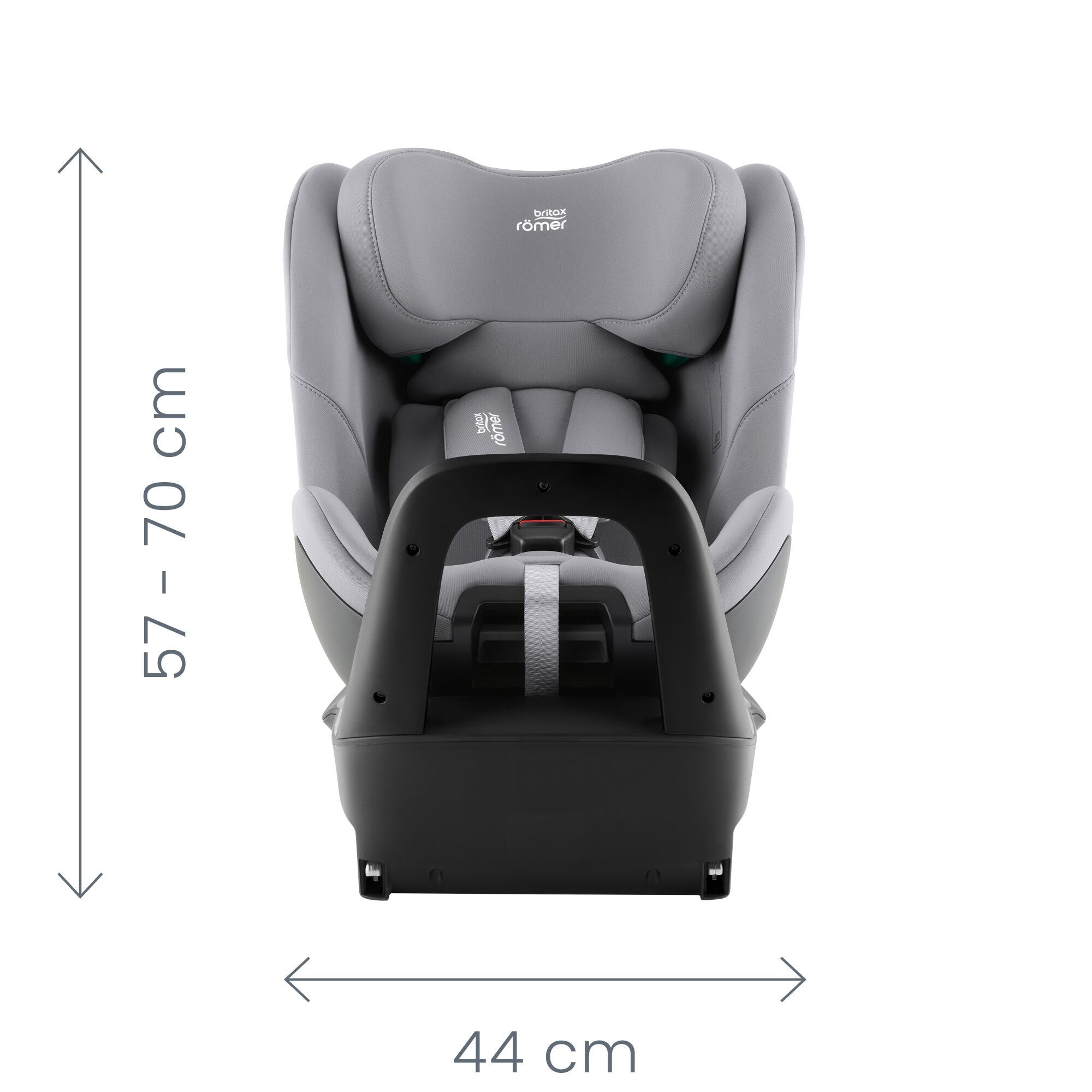 Autosedačka BRITAX-ROMER Swivel - Frost Grey