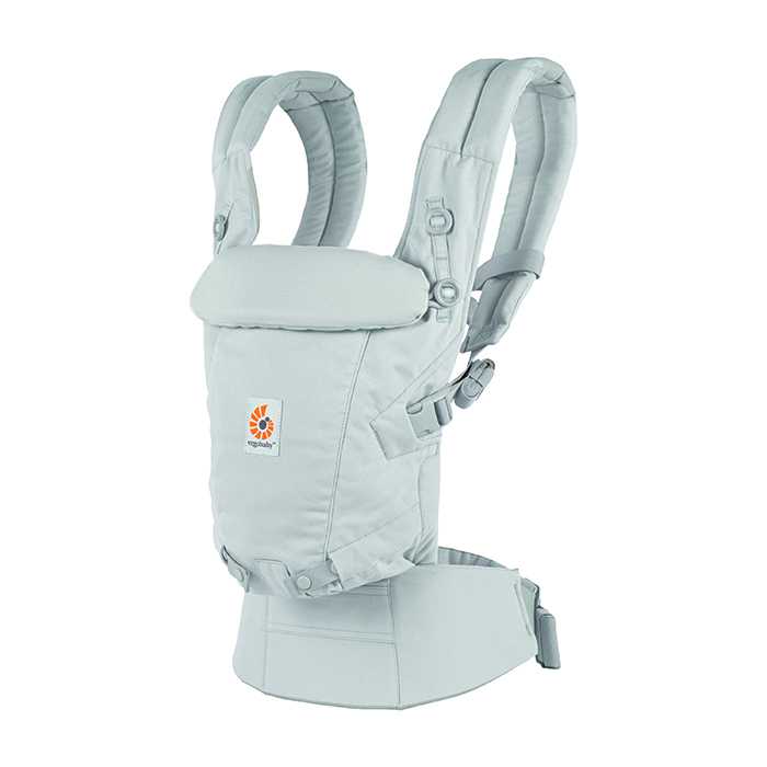 Nosič ERGOBABY ADAPT Soft Touch Cotton - Pearl Grey