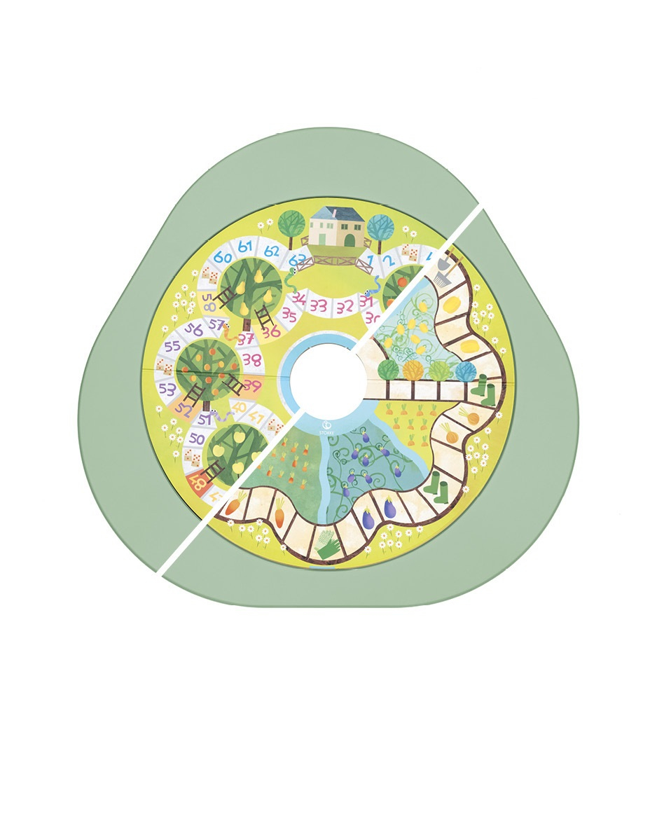 Play Board STOKKE MuTable™ V2 Ovocie a zelenina