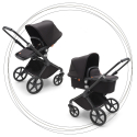 BUGABOO Fox Cub 2. kombinácia BLACK/MIDNIGHT BLACK/MIDNIGHT BLACK