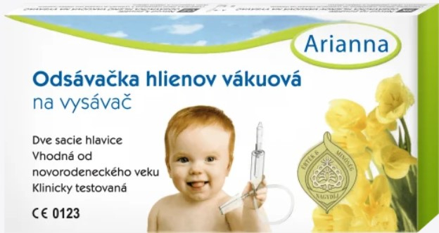 ARIANNA Odsávačka nosných hlienov - na vysávač