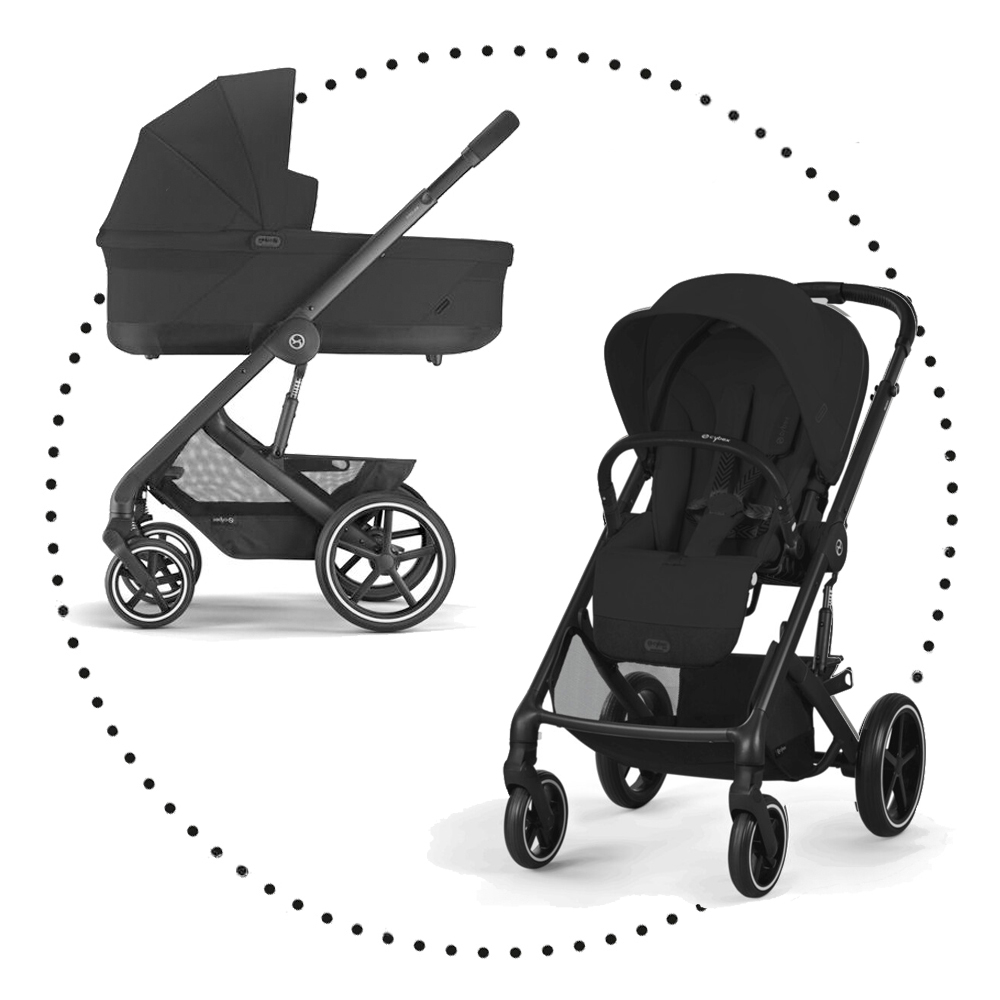 CYBEX Balios S Lux New 2.kombinácia - Moon Black