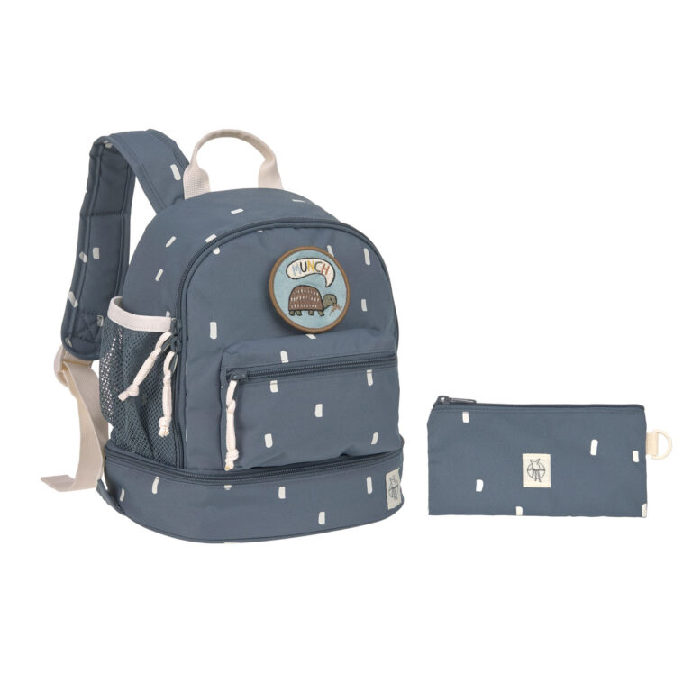 LÄSSIG Detský ruksak Happy Prints light midnight blue