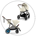 CYBEX e-Gazelle S 2.kombinácia - Seashell beige