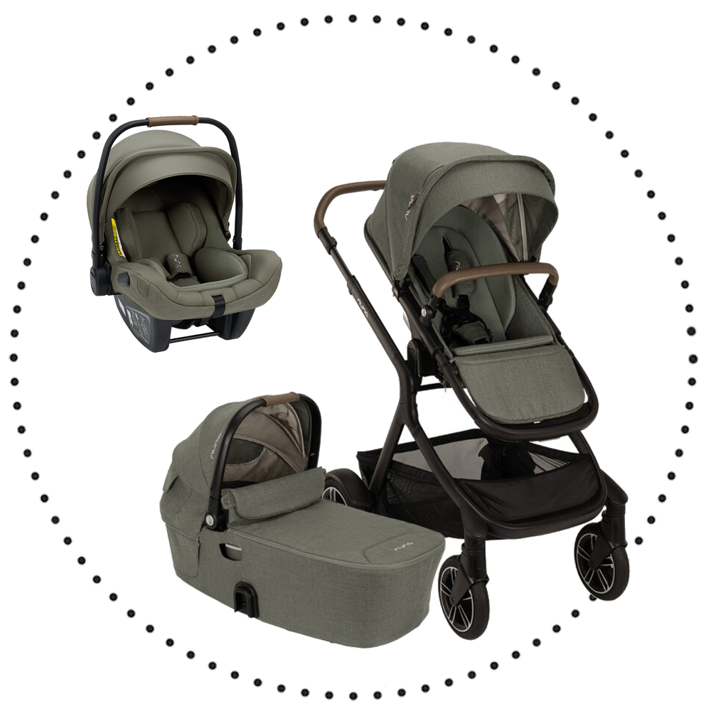 NUNA set DEMI™ next pine + autosedačka PIPA next pine