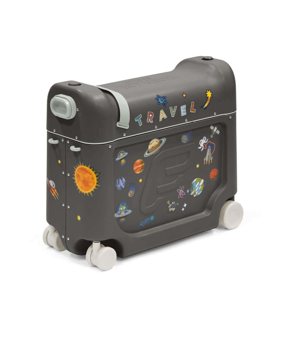 Set Stokke JetKids BedBox V4 + Crew Backpack Midnight grey