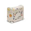 Set Stokke JetKids BedBox V4 + Crew Backpack Moonglow White