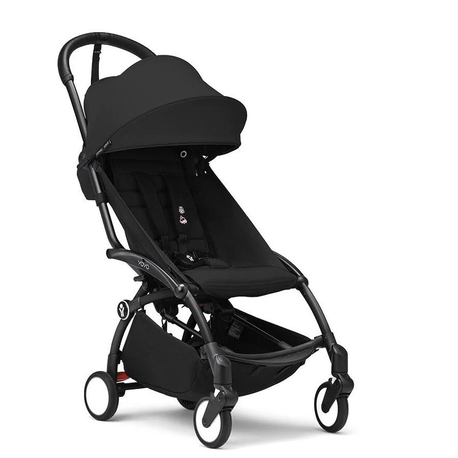Kočík YOYO 3 - Black / Black + Jetkids