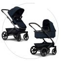 2- kombinácia kočíka JOOLZ Geo 3 Mono - Brilliant black