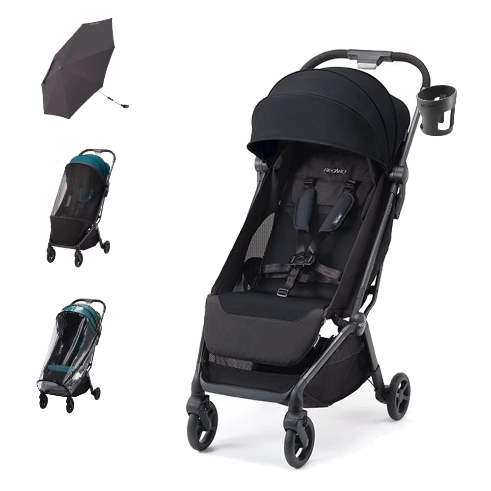 Športový kočík RECARO Lexa - Night Black + darčeky