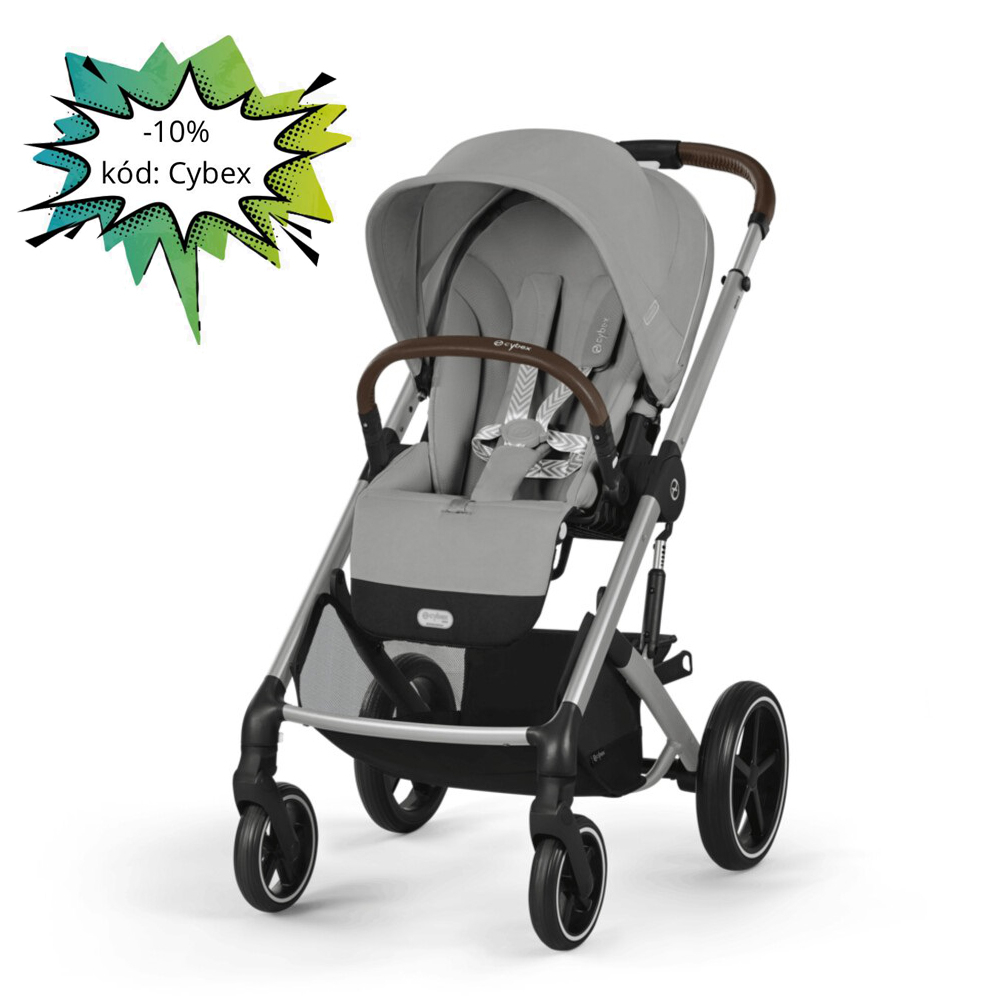 Športový kočík New CYBEX Balios S Lux - Stone Grey