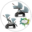 Súrodenecký kočík CYBEX Gazelle S - Stormy blue