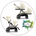 Súrodenecký kočík CYBEX Gazelle S - Seashell beige