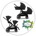 Súrodenecký kočík CYBEX Gazelle S - Moon black