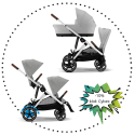 Súrodenecký kočík CYBEX e-Gazelle S - Stone grey