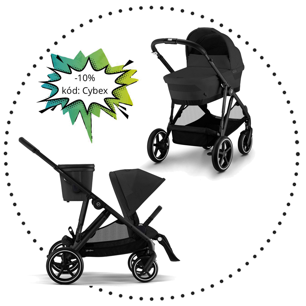 CYBEX Gazelle S 2.kombinácia - Moon black