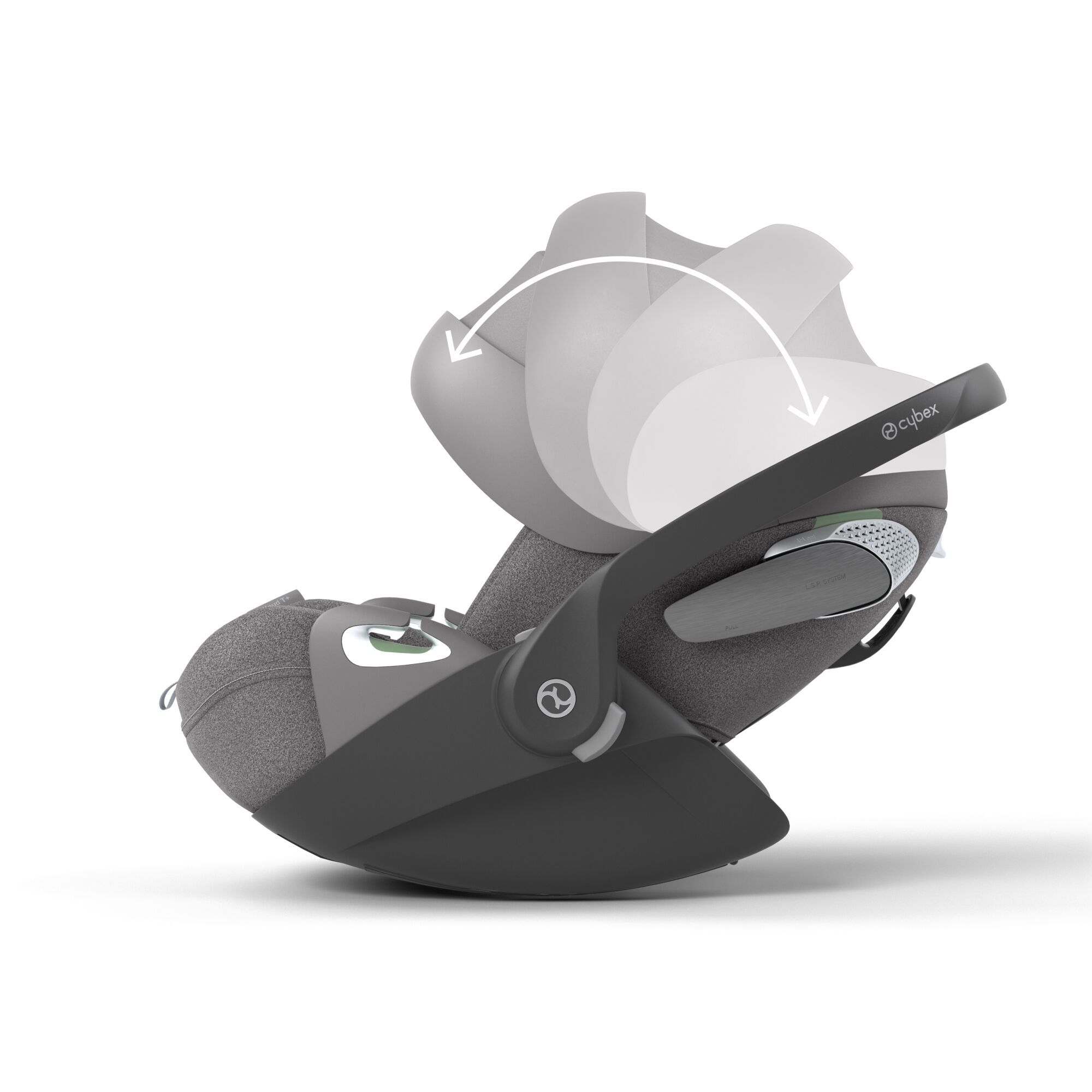 Set CYBEX Cloud T I-SIZE Plus + Sirona T I-SIZE Plus + Isofixová báza Base T - Mirage grey