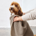 PALOPA Osuška pre psa Dog Towel Kosy taupe S