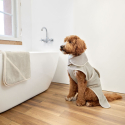 PALOPA župan pre psa Dog Bathrobe Robi beige L