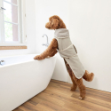 PALOPA župan pre psa Dog Bathrobe Robi beige L