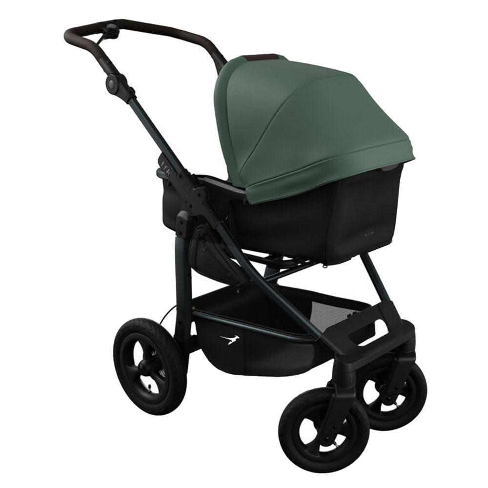Podvozok TFK Mono 4 air + vanička kombi , XXL športové sedadlo salmon + Cybex B2 i-size + Base One + doplnky