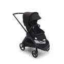 BUGABOO Set Dragonfly - black/midnight black + autosedačka JOIE i-level eclipse + adaptéry