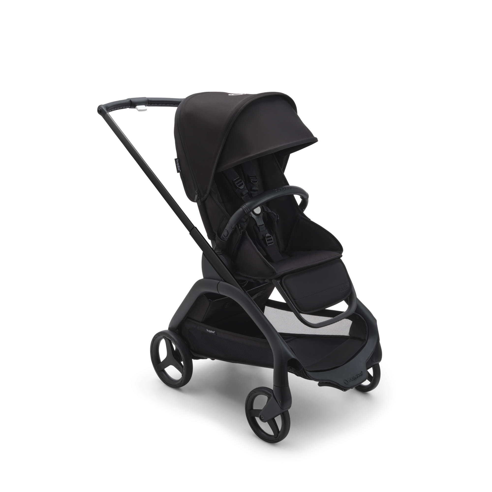 BUGABOO Set Dragonfly - black/midnight black + autosedačka JOIE i-level eclipse + adaptéry