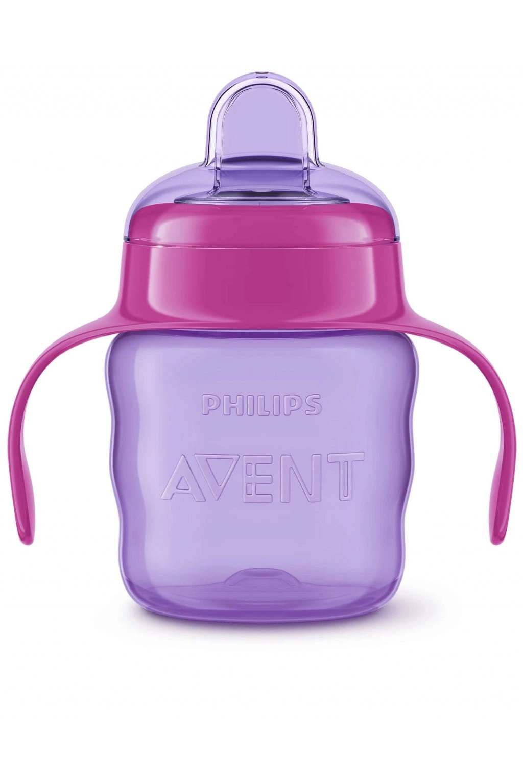 AVENT Hrnček s držadlami classic 200ml. 6m+. ružový