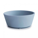 MUSHIE klip na cumlík silikónova miska s prísavkou - Powder Blue