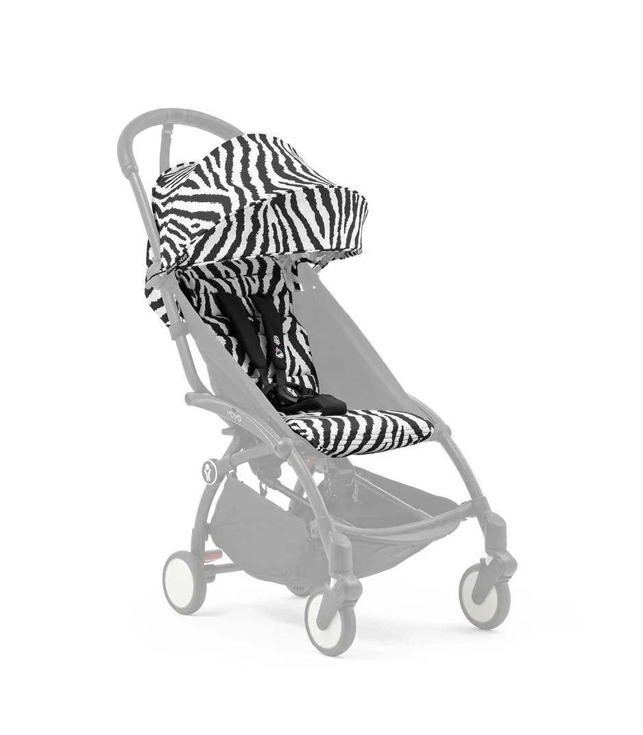 Textilný set pre kočík YOYO 3 - Zebra
