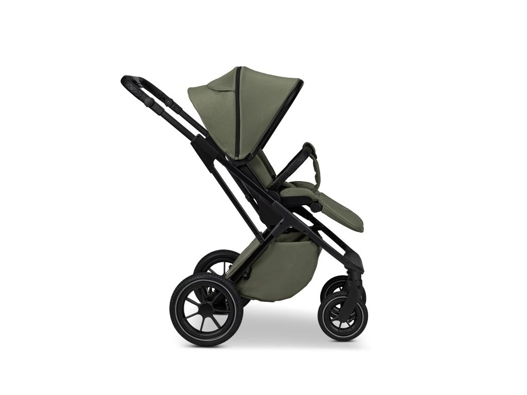 2. kombinácia MOON PIÚ black chrome - Moss green