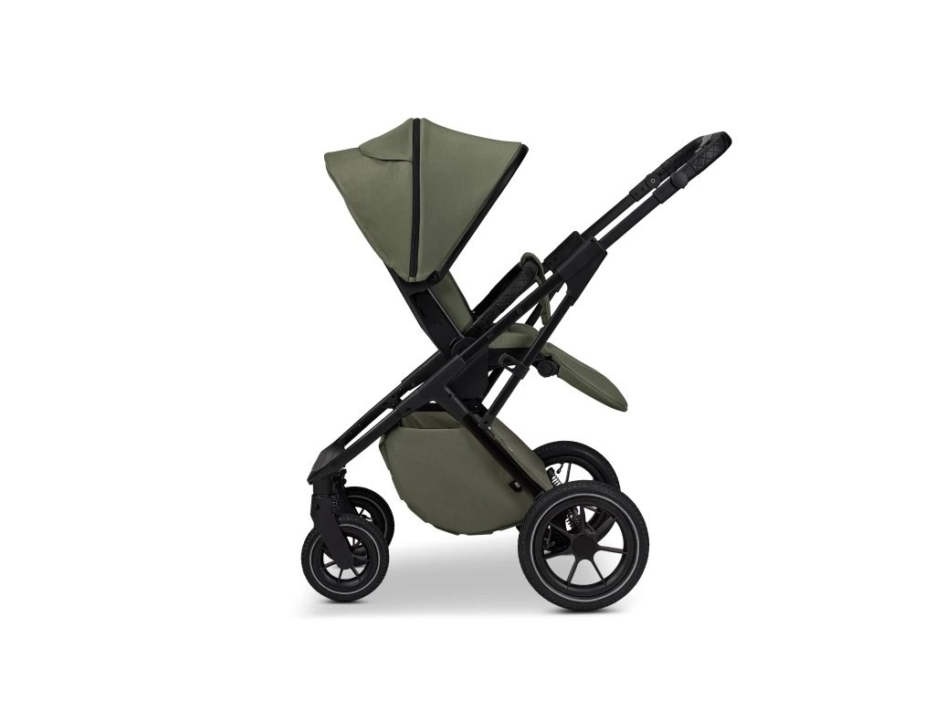 2. kombinácia MOON PIÚ black chrome - Moss green