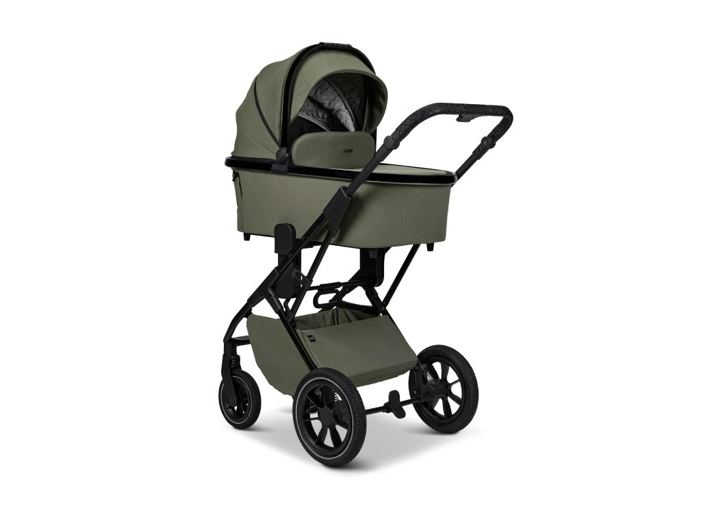 2. kombinácia MOON PIÚ black chrome - Moss green