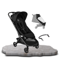 Športový kočík BUGABOO Butterfly 2 heritage black + madlo + pláštenka