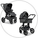 2. kombinácia MOON Resea+ kombi set anthra