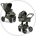 2. kombinácia MOON Resea+ kombi set moss green