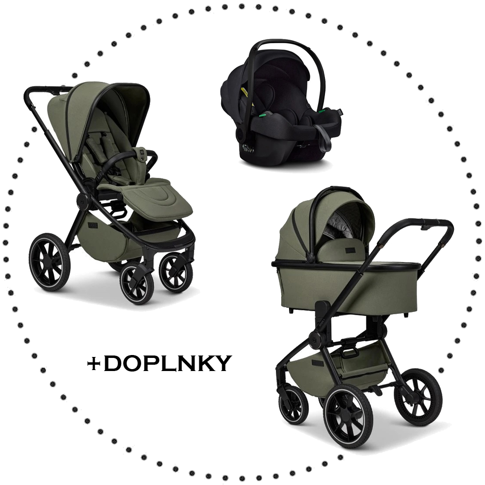 2. kombinácia MOON Resea+ kombi set moss green